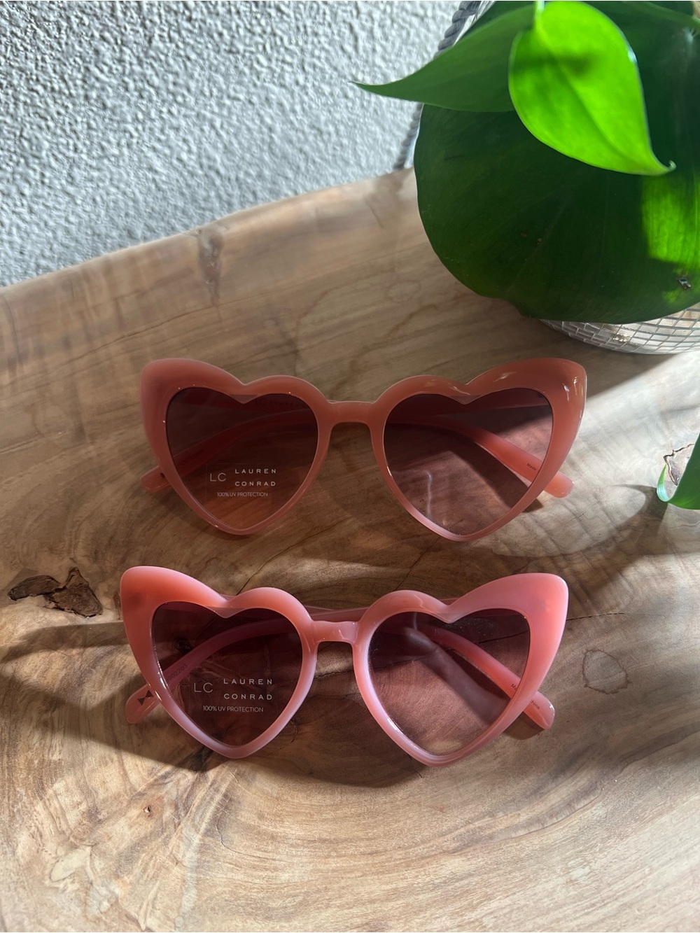 Lauren Conrad Pink Heart-Shaped Mommy & Me Sunglasses